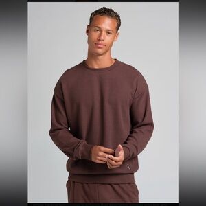 Comfrt unisex cocoa waffle long sleeve top